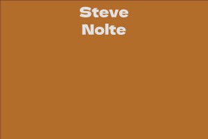 Steve Nolte