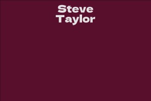 Steve Taylor
