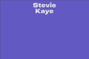 Stevie Kaye