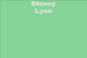 Stoney Lynn