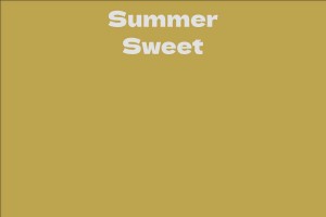 Summer Sweet