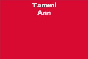 Tammi Ann