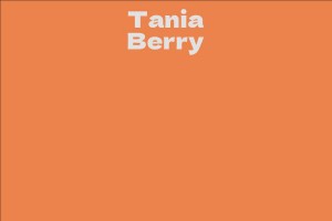Tania Berry