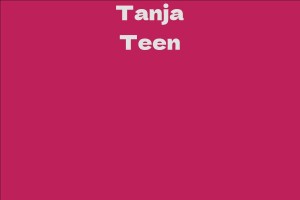 Tanja Teen