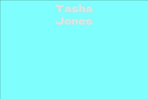 Tasha Jones