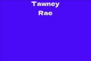 Tawney Rae