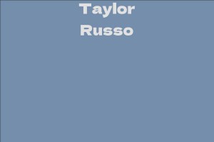 Taylor Russo