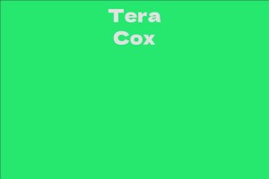 Tera Cox