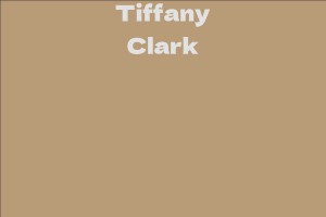 Tiffany Clark