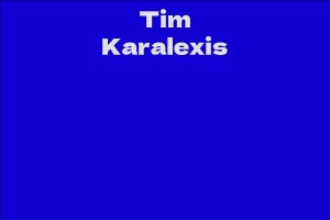 Tim Karalexis