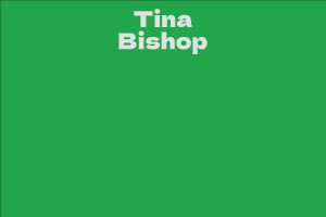 Tina Bishop