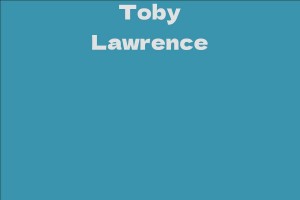 Toby Lawrence