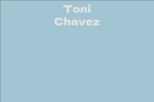 Toni Chavez