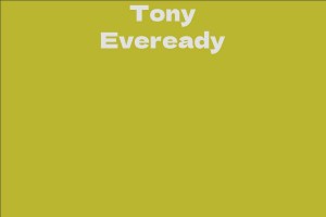 Tony Eveready