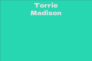 Torrie Madison