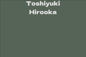 Toshiyuki Hirooka