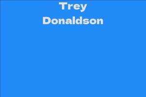 Trey Donaldson