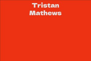 Tristan Mathews