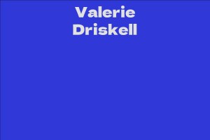 Valerie Driskell