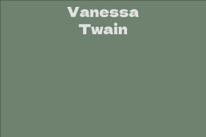 Vanessa Twain