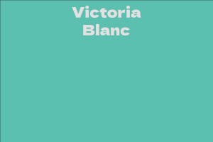 Victoria Blanc