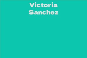 Victoria Sanchez