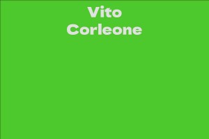 Vito Corleone