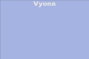 Vyona