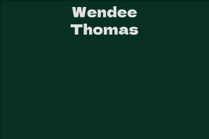 Wendee Thomas