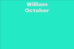 William October
