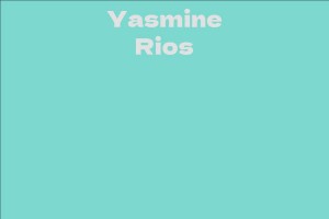 Yasmine Rios