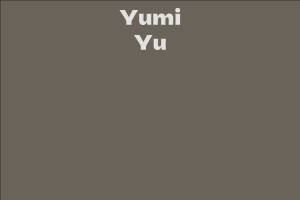 Yumi Yu