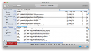 SEOSpyder capabilities
